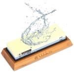 Wakoli Schleifstein 1000/4000 aus Korund f&uuml;r K&uuml;chenmesser und Damastmesser |...