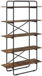 vidaXL B&uuml;cherregal 5 Ebenen 100 x 35 x 175,5 cm PB R&auml;uchereiche |...