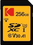 Emtec Kodak Ultra SD-Speicherkarte 256GB, UHS-I U3 V30, Class10,...