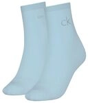 Calvin Klein Damen Shiny Logo Sock (2er Pack)