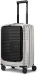 REDOLZ Kleiner Handgep&auml;ck-Koffer mit Laptopfach | Cabin-Trolley