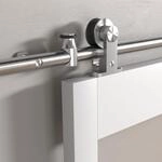SOTECH Edelstahl Schiebet&uuml;ren Set MANSION (von oben anschraubbar) | bis 80 kg