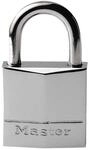 MASTER LOCK 639EURD VORH&Auml;NGESCHLOSS 30MM VOLLMESSING - VERNICKELT - B&Uuml;GEL 16MM