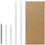 shelfplaza Home 40x30cm Fachboden-Set wei&szlig;