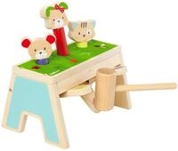 Eichhorn &ndash; Pop Up Klopfspiel Friends mit 3 bunten Spielfl&auml;chen und Holzhammer,