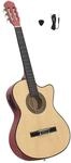 vidaXL Westerngitarre Cutaway mit Equalizer und 6 Saiten