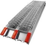 Wiltec Auffahrrampe 226 cm 340 kg f&uuml;r ATV Motorrad Quad, Aluminium...