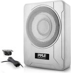 Pyle Aktiv Subwoofer f&uuml;r Auto, 600W- Untersitz Subwoofer, 8 Zoll/20.32cm, Schlankes