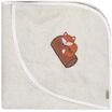 Sterntaler Kapuzenbadetuch Fuchs Filou 80x80 cm &ndash; Babyhandtuch mit Kapuze aus 100%