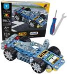Eitech DTM Racer Blue - Metallbaukasten 80257, Modellauto, 130+ Bauteile 