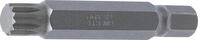 BGS 4863 | Bit | Au&szlig;ensechskant 10 mm (3/8") | Innenvielzahn (f&uuml;r XZN) M12 |...