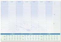 SIGEL Papier-Schreibtischunterlage DIN A2 Kalender 2026-2028 Tagesplan | H6350,