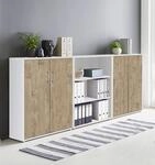 Schrankwand Office Edition abschliessbarer Aktenschrank B&uuml;roschrank B&uuml;rom&ouml;bel