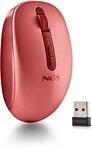 NGS Fog Dual Red Kabellose Maus, leise, Lila, Plug & Play | Doppelte Verbindung:
