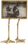 Kare Design Rahmen Duck Feet, gold, Fotorahmen, Entenf&uuml;&szlig;e, Accessoire, horizontal,