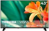 Toshiba 43UV1563DDW Fernsheer 43 Zoll VIDAA Smart TV mit 4K UHD Aufl&ouml;sung | Dolby