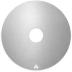 Grillrost.com Das Original Feuerplatte 100cm - 5mm Grillplatte f&uuml;r Feuertonne...