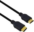 Helos Anschlusskabel, HDMI Stecker/Stecker, 4K, 2,0m, schwarz