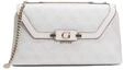 GUESS Umh&auml;ngetasche Schultertasche Lindsey Convertible Xbody Flap Bone Logo...