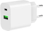 Gembird 2-Port Universal USB Schnellladeger&auml;t - USB-C + USB-A, 20 W, kompakt...