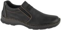 Rieker Shoes 05370-00, Men Half Shoes, Black
