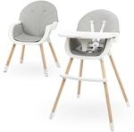 Moby-System Amelia 2 Kinderhochstuhl 3-in1 - Baby Hochstuhl mit Tablett,...