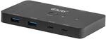 Club3D CSV-2512 Dual USB-C&reg; zu HDMI&trade; KVM-Switch PD3.0 100W 4K60Hz