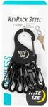 Nite IZE KeyRack Schl&uuml;ssel Bund Anh&auml;nger &ndash; Schnapp Haken Karabiner &ndash;...