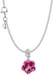 PANDORA Damen-Halskette Geschenkset Silber Hibiskus-Bl&uuml;te 31028 | Schmuckset...