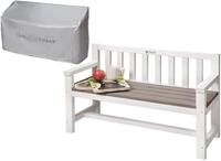 WONDERMAKE&reg; Design Kinder-Gartenbank aus Holz wetterfest mit Textil-Abdeckung...