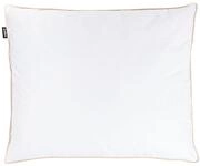 Beliani Kopfkissen Daunen und Federn wei&szlig; niedrig 50x60 cm 3-Kammerkissen mit