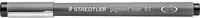 STAEDTLER Pigment Liner 308 Fineliner &ndash; Schwarz, 10er, 0,1 mm | F&uuml;r Skizzieren &