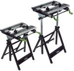2 x TRUTZHOLM Werkbank klappbar h&ouml;henverstellbar &ndash; Premium...