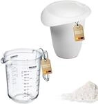 Westmark Back-Set: 1 Quirltopf + 1 Messkanne mit Skala, Volumen: je 1 l,...