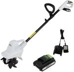 TRUTZHOLM Akku Bodenhacke 20 V / 2.0 Ah mit Akku und Ladeger&auml;t | 19 cm