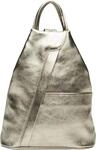 Caspar 2in1 Leder Rucksack Schultertasche Sportlich Elegante Damen Handtasche -