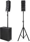 Pronomic V-Array Medium Set - Aktives PA-System mit 1680 Watt (RMS) - Geeignet...