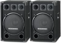 McGrey Paar DJ-1222 DJ PA Lautsprecher Box 30cm (12) Subwoofer 1200W (Passiv,...