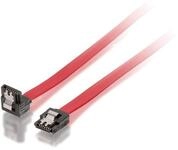 Equip 111809 SATA Flachkabel (gewinkelt mit Clip, 0,3 m)