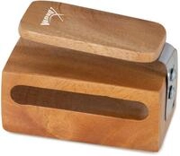 XDrum CW-S Cajon Woodblock, Montierbarer Holzblock, Gr&ouml;&szlig;e: ca. 10 x 6 cm 
