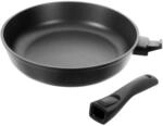 4BIG.fun Bratpfanne 24 cm Pfanne mit Antihaftbeschichtung abnehmbarer Griff