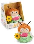 NICI Kuscheltier Hummel Hadshi 8cm G&auml;rtner mit Gie&szlig;kanne - braun - 62904 | mymochi