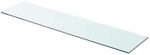 vidaXL Glasboden Glasscheibe Glasplatte f&uuml;r Glasregal Transparent 90 cm x 20 cm
