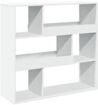 vidaXL Raumteiler Wei&szlig; 100x33x94,5 cm Holzwerkstoff