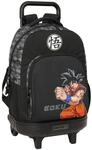 Dragon Ball Gro&szlig;er Rucksack mit R&auml;dern, kompakt, abnehmbar, ideal f&uuml;r Kinder