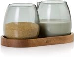 AdHoc Yuna Milch- & Zucker-Set, Milchk&auml;nnchen mit Zuckerdose | 3-teilig aus