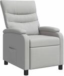 vidaXL Liegesessel Wolkengrau Stoff, Wohnzimmer, B&uuml;ro, moderner Relaxsessel...