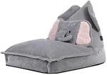 Icon Ellie Elefant Cord Sitzsack Kinder mit F&uuml;llung, Grau | In Deutschland