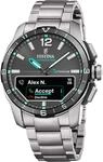 FESTINA Hybrid-Smartwatch Herren Titan Connected D F23000/J | Bis zu 10 Tage