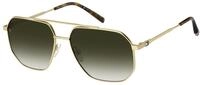 Tommy Hilfiger Brille TH 2191/S Gr&ouml;&szlig;e 60-16 mm Matte Gold/Eye size: 60 - Bridge